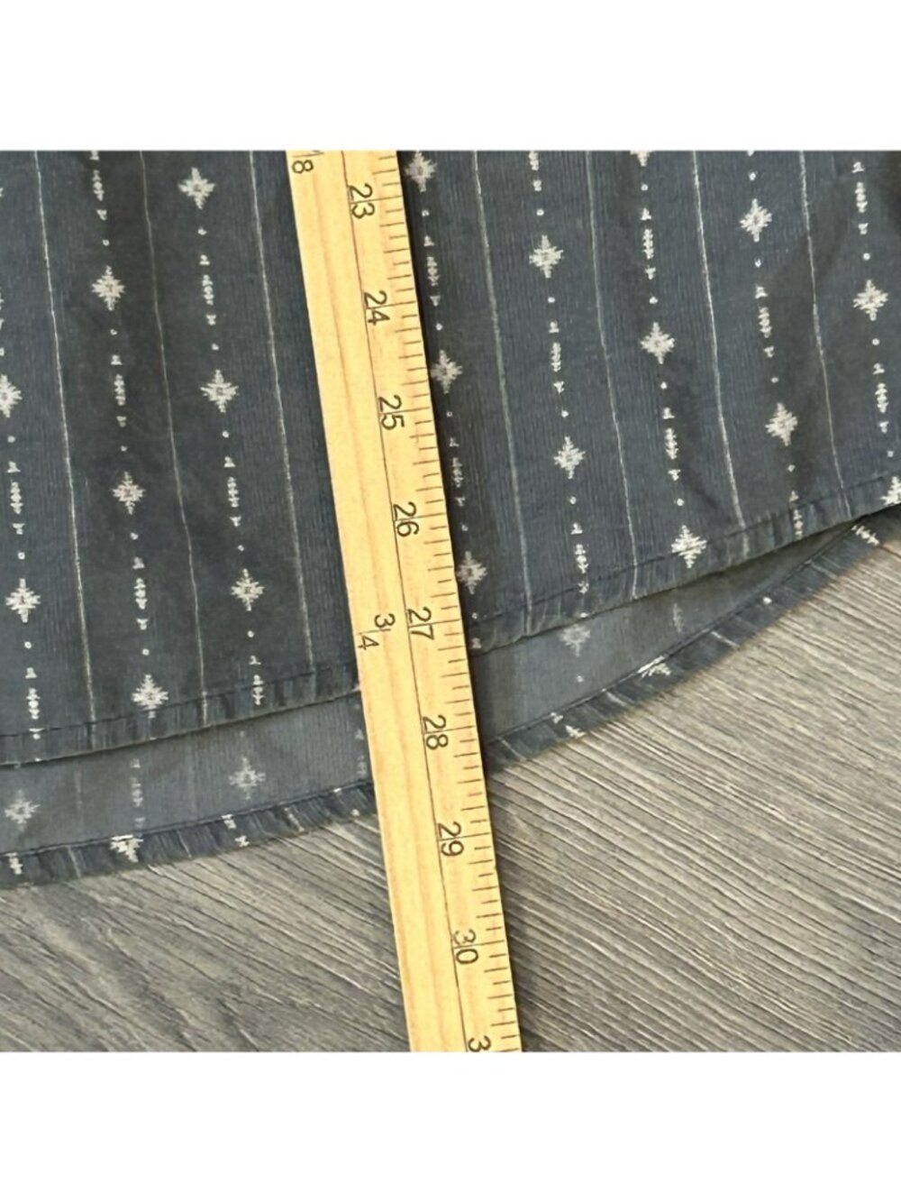 Pendleton Shirt Men XL Slate Pinwale Corduroy Geometric Button Up Western Casual - Picture 13 of 13